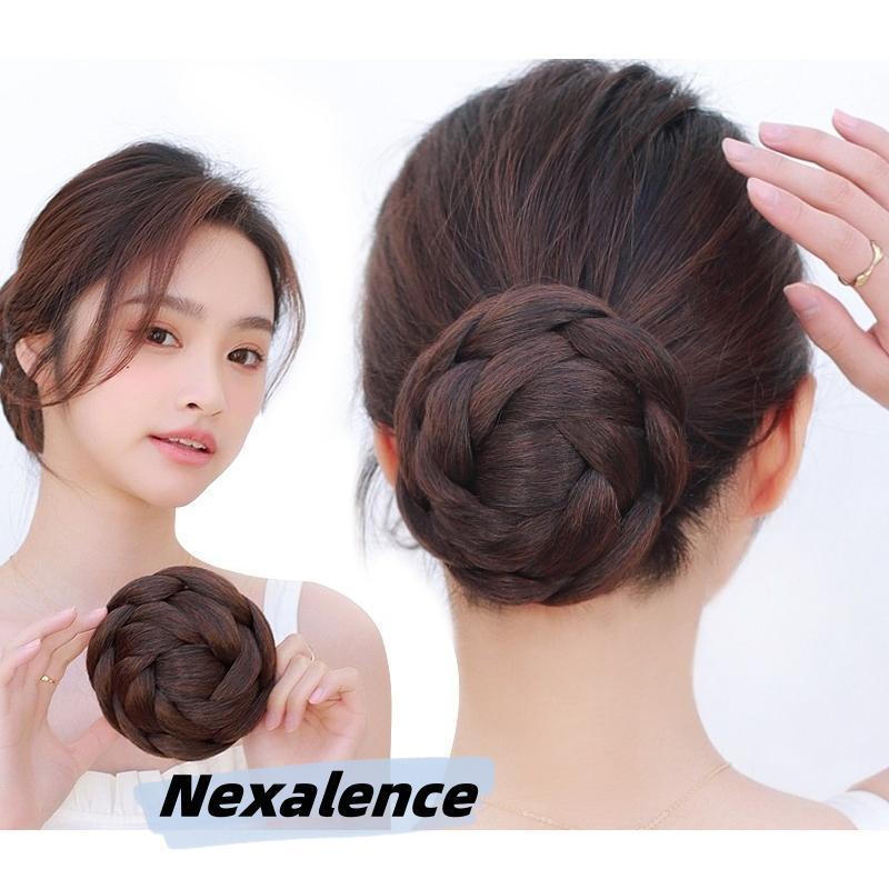 ウィッグ お団子 フラダンス 髪型 ヘアアレンジ まとめ髪 ヘアスタイル  