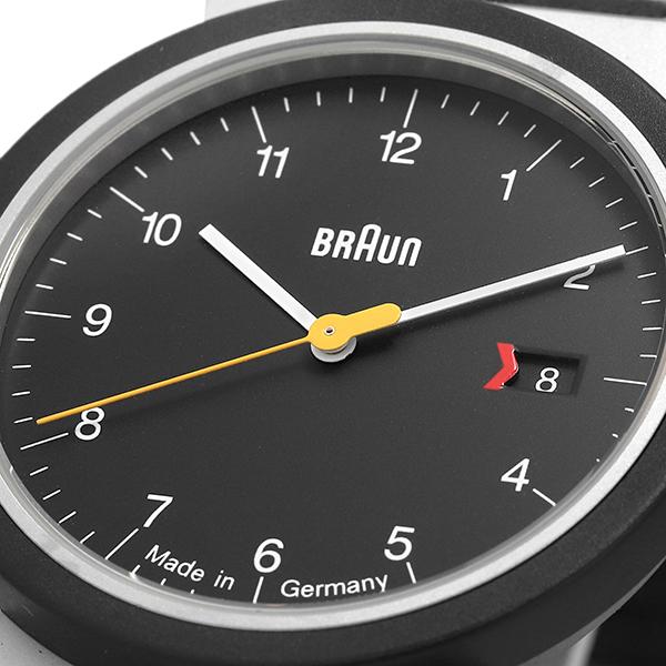 BRAUN ブラウン AW10 腕時計 AW10EVO ブラック 黒 新品電池で安心出荷 