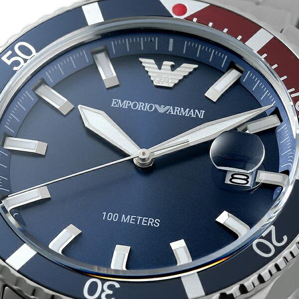 EMPORIO ARMANI エンポリオアルマーニ ダイバー 腕時計 AR11339 ブルー 