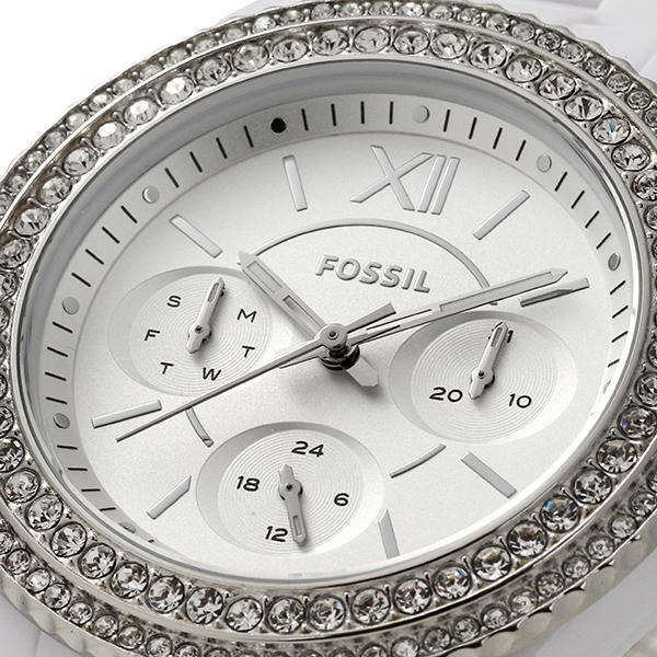 フォッシル ステラ 腕時計 FOSSIL ES5151 ホワイト 白 新品電池 