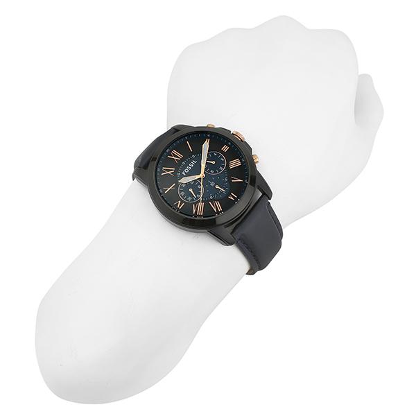 フォッシル グラント 腕時計 FOSSIL FS5061I ブルー/ブラック 青/黒 新品電池で安心出荷｜t-award｜04