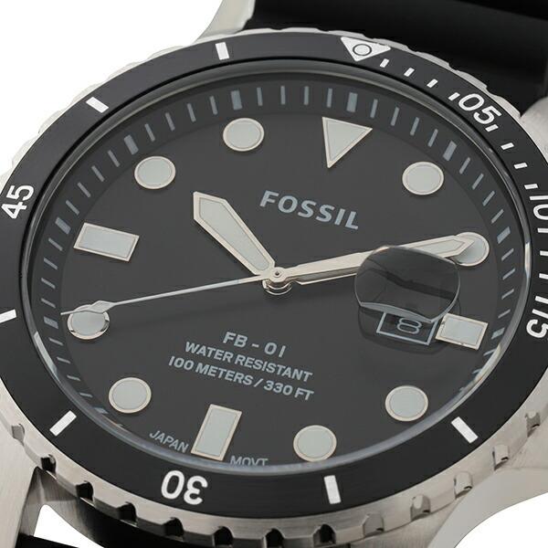 FOSSIL フォッシル ウォッチ 腕時計 FS5660 ブラック 黒 新品電池で 