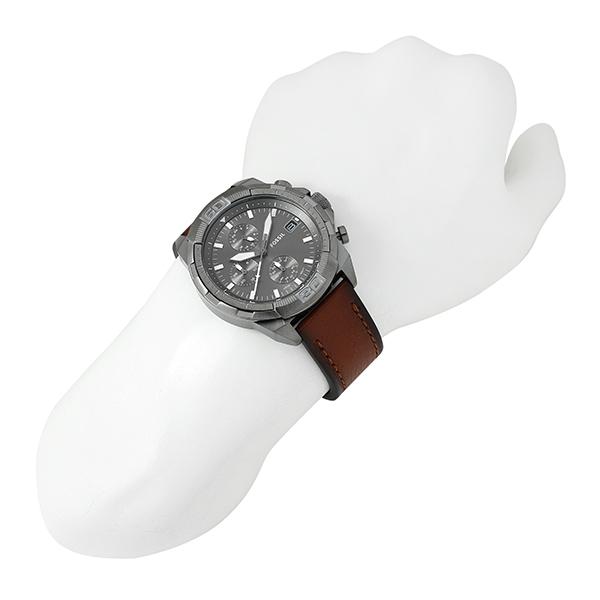 フォッシル ブロンソン 腕時計 FOSSIL FS5855 グレー 灰 新品電池で安心出荷｜t-award｜04