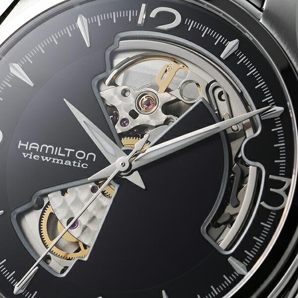 ハミルトン ジャズマスター オープンハート 腕時計 HAMILTON H32565135 ブラック｜t-award｜02