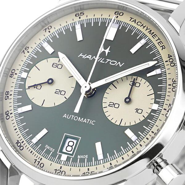 【ほぼ未使用】 ハミルトン アメリカンクラシック イントラマティック オート クロノ 腕時計 HAMILTON H38416160 グリーン 緑 【PET3898037239】(141372円)