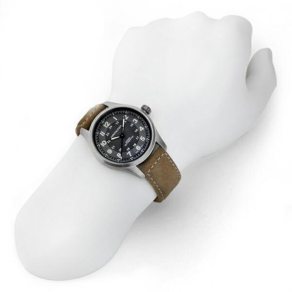 【日本未発売】 ハミルトン カーキフィールド チタニウム 腕時計 HAMILTON H70545550 ブラック 【OC1308692847】(47463円)