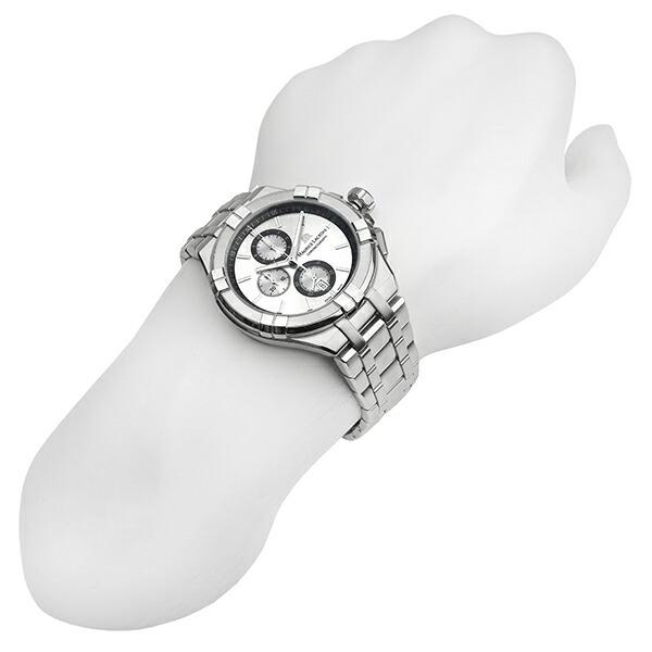 モーリスラクロア アイコン クロノグラフ 腕時計 MAURICE LACROIX AI1018-SS002-130-1 シルバー 銀 新品電池で安心出荷｜t-award｜05