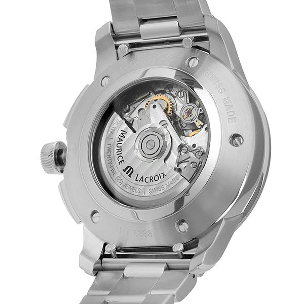モーリスラクロア ポントス クロノグラフ 腕時計 MAURICE LACROIX PT6388-SS002-420-1 ブルー 青｜t-award｜05