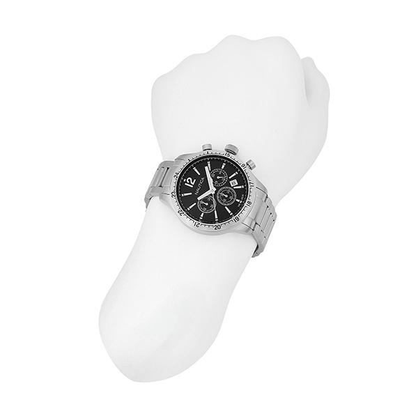 ノーティカ BFD14 SP CH クラシック 腕時計 NAUTICA A17639G ブラック 黒 新品電池で安心出荷｜t-award｜04
