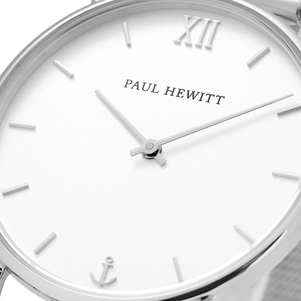 ポールヒューイット ミスオーシャンライン 腕時計 PAUL HEWITT PH-M-S-W-4S ホワイト 白 新品電池で安心出荷｜t-award｜02