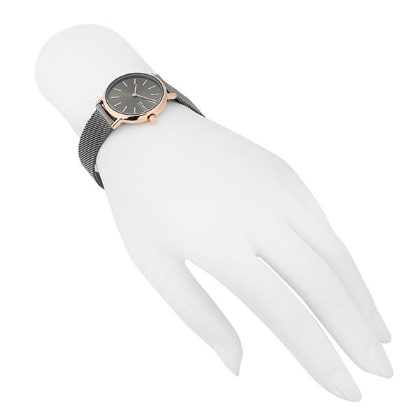 SKAGEN スカーゲン シグネチャー 腕時計 SKW2996 グレー 灰 新品電池で 