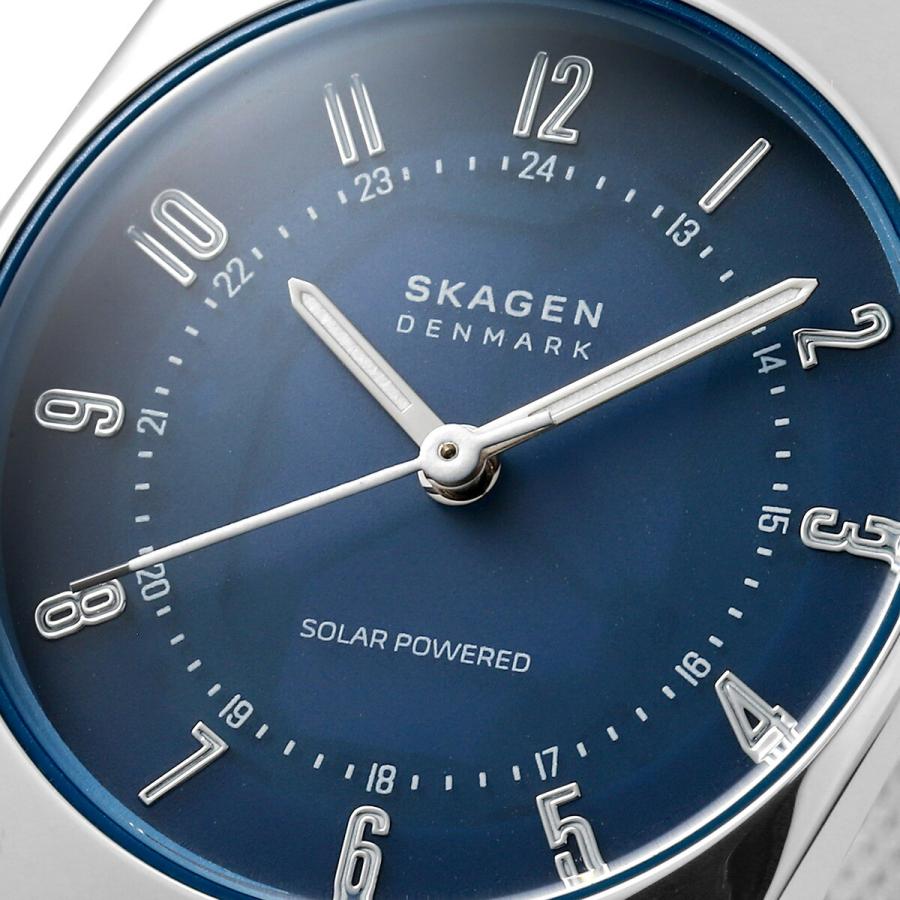 スカーゲン グレーネン リール  ソーラー パワー 腕時計 SKAGEN SKW3080 ブルー 青｜t-award｜02