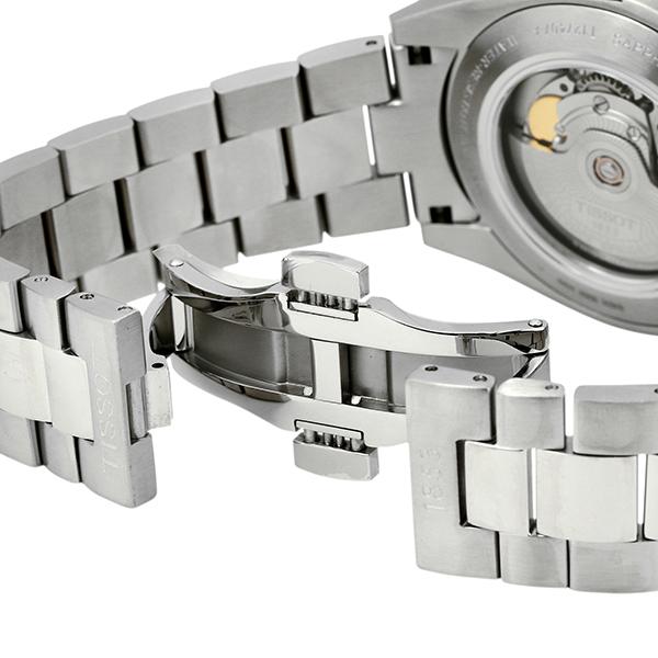 ティソ ジェントルマン パワーマティック80 シリシウム 腕時計 TISSOT T127.407.11.061.01 ダークグレー 灰｜t-award｜04