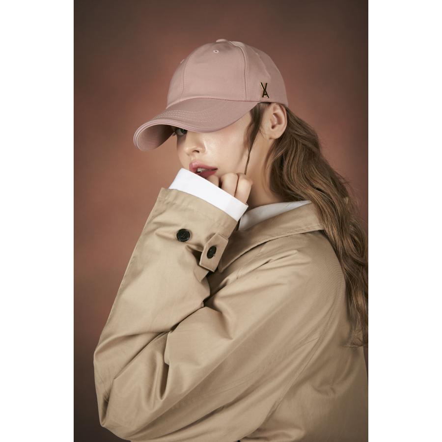 正規取扱店】VARZAR バザール 韓国キャップ Gold stud logo over fit