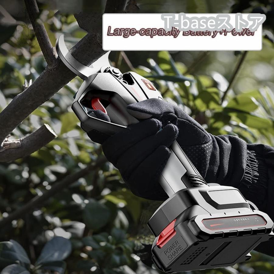 電動高枝切りバサミ 充電式剪定ばさみ 高枝切り延長ポール130-220cm 電動ハサミ 剪定鋏 コードレス プロ 剪定 刃の開きを任意調整 切断径45mm ドイツ 技術 