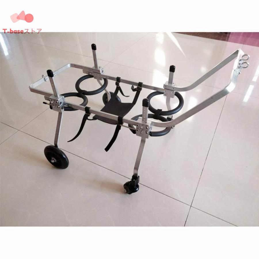 犬用歩行器 親友 - 犬車椅子調節可能な4輪ステンレス鋼カートペット/猫犬車椅子後肢障害者用リハビリテーション 犬用車椅子 犬用歩行器 親友 犬車椅子調節可能な4輪ステンレス鋼カートペット/猫犬車椅子後肢障害者用リハビリテーション 犬用車椅子