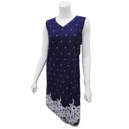 独創的 スーパービューティ Super Beauty ドット 刺繍レース飾り 麻ワンピース スーパービューティ T Blue Berry 通販 Yahoo ショッピング 在庫一掃 Smmacademy Ru