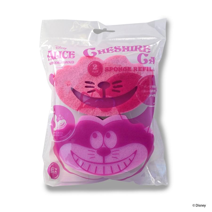 ディズニー スポンジリフィル 2個セット チェシャ猫 Disney 不思議の国のアリス キッチン 雑貨 面白 おもしろ キャラクター アメリカン雑貨 Disney Sponge Refill 2set アメリカン雑貨bravo 通販 Yahoo ショッピング