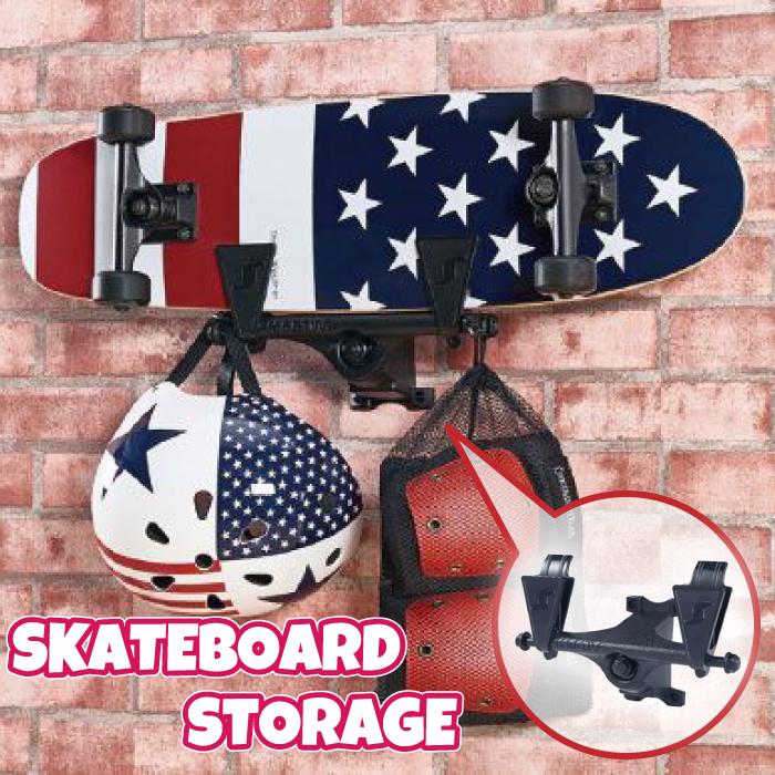スケートボードストレージ 8933 スケートボード 壁掛け 収納