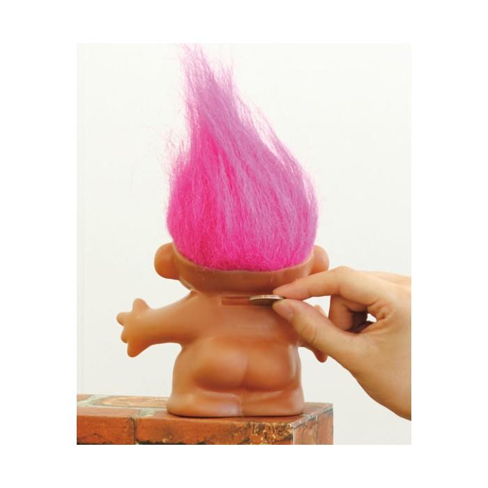 ラッキードールバンク 貯金箱 おしゃれ 500円玉 北欧 かわいい