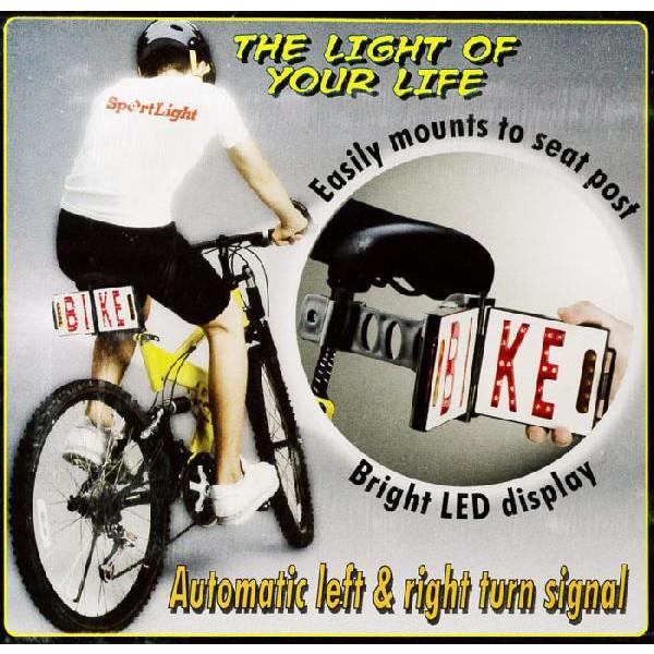 バイクライト 自転車 反射板 ライト 光る 文字 Bike おもしろ 面白 アメリカン雑貨 Oc1102bl アメリカン雑貨bravo 通販 Yahoo ショッピング