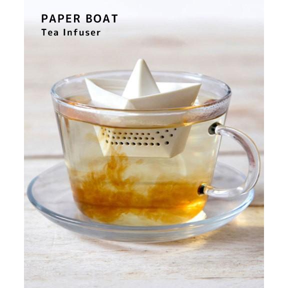 ペーパーボート ティーインフューザー 茶こし 茶漉し 船 ティータイム 紅茶 ティーパック ボート ティーストレーナー おもしろ アメリカン雑貨 Paperboat Teainfuser アメリカン雑貨bravo 通販 Yahoo ショッピング