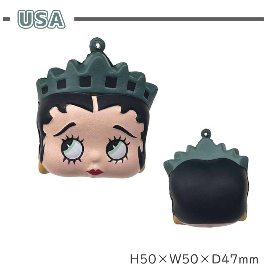 ベティ スクィーズ キーホルダー 可愛い キャラクター アメリカン