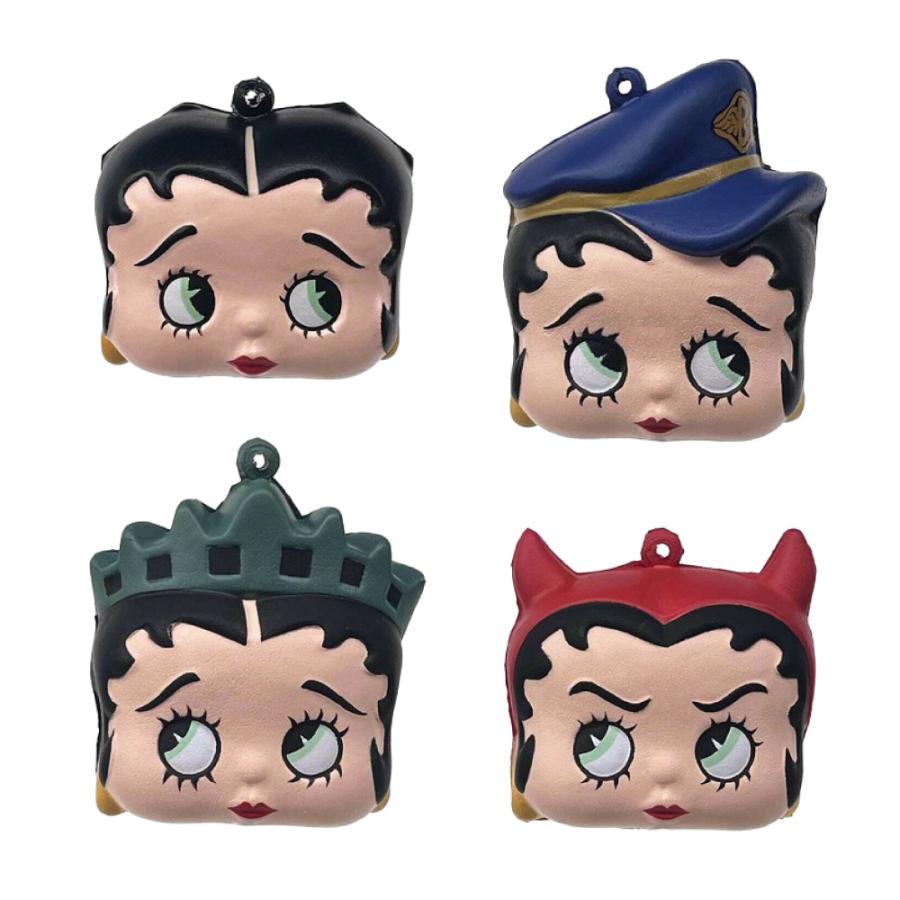 ベティ スクィーズ キーホルダー 可愛い キャラクター アメリカン