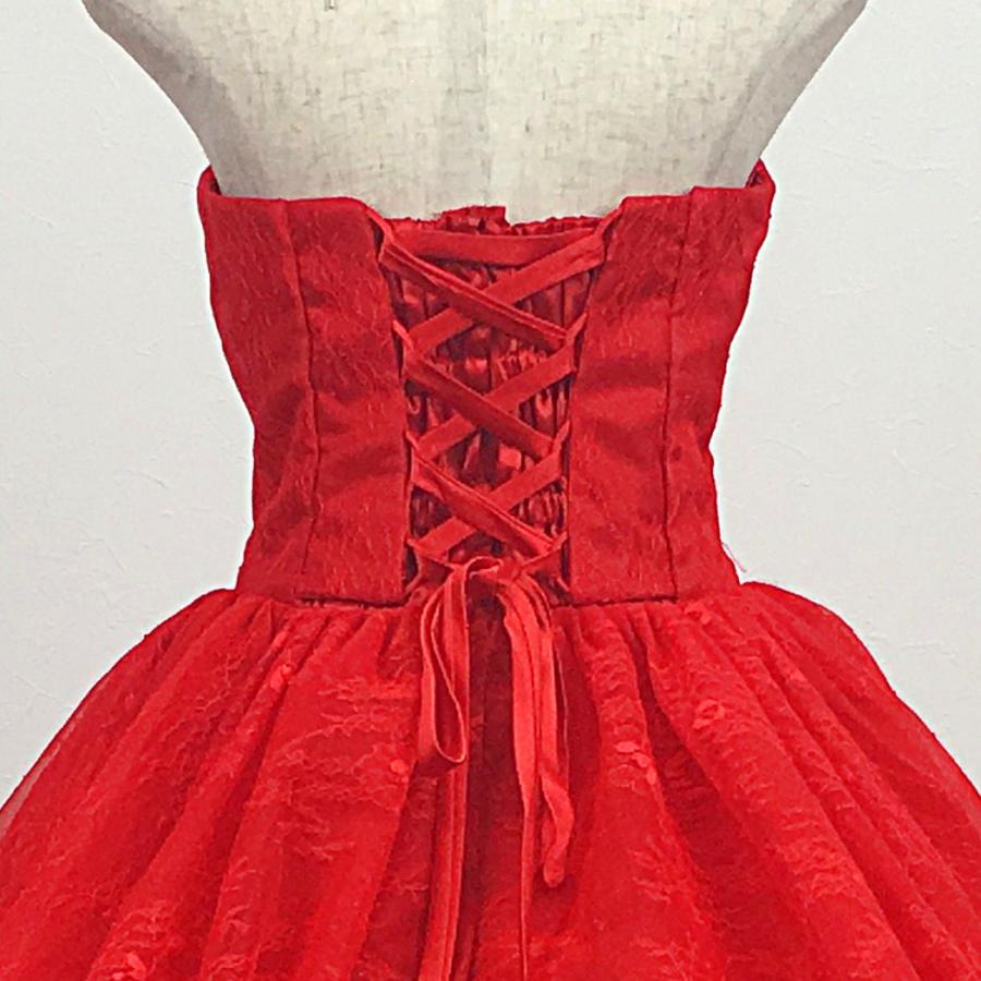 カラードレス 赤 青 水色 紺 ピンク 演奏会 発表会 ロングドレス