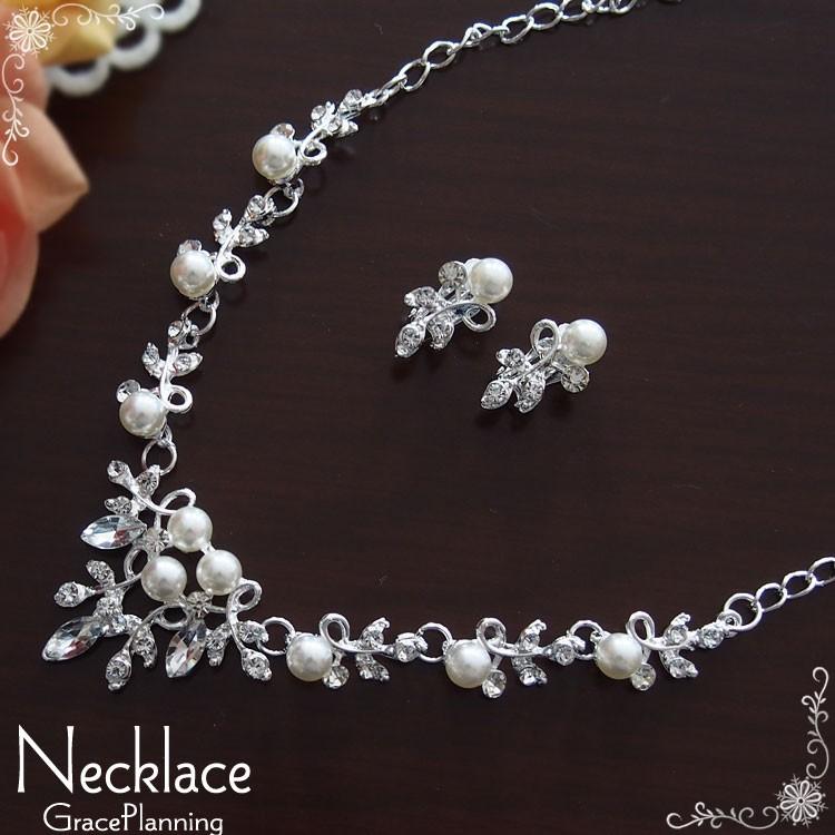 ブライダルアクセサリー ウェディングアクセサリー ネックレスセット シルバー レディースアクセサリー 結婚式 二次会 パーティ Ac3302 Ac3302 T ブライトショッピング 通販 Yahoo ショッピング