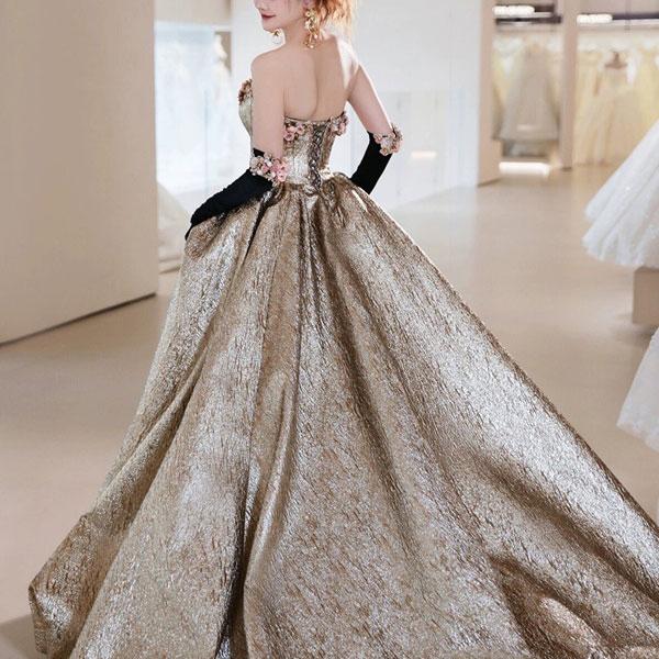 カラードレス ウエディングドレス 演奏会用ドレス(11号/Lサイズ