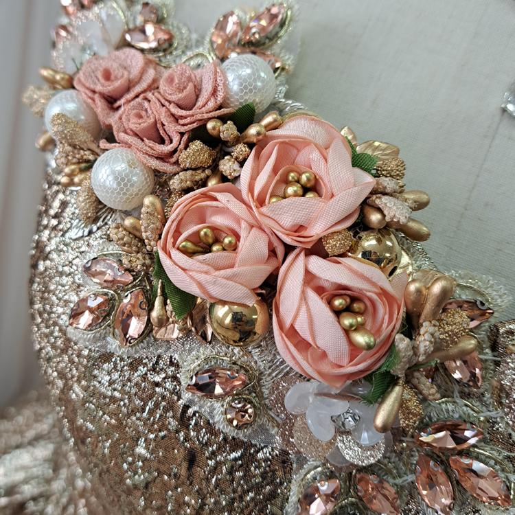 m*o様 新品未使用品　パーティドレス　ウェディングドレス　演奏会用ドレス カラードレス ウエディングドレス 演奏会用ドレス(11号/Lサイズ