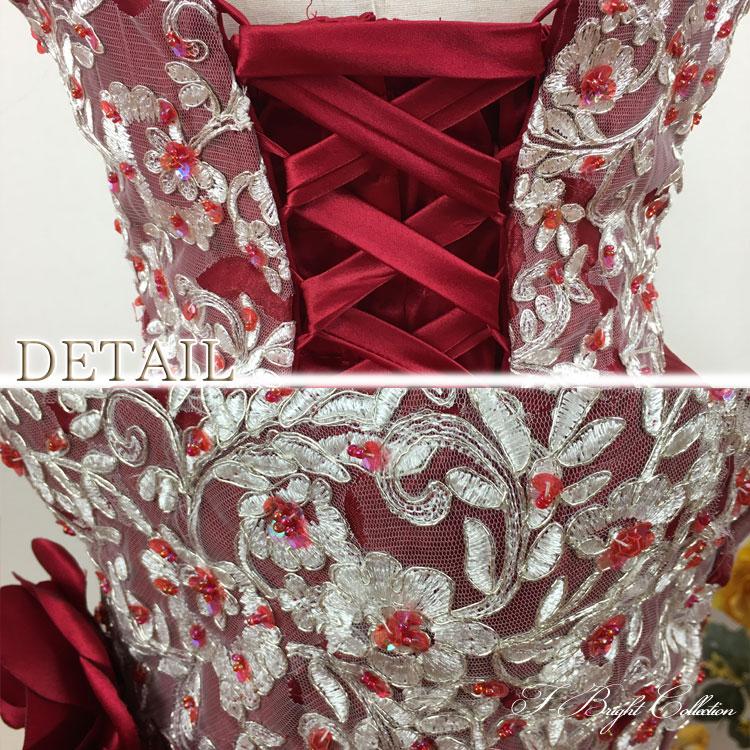 【♡】刺繍デザインの豪華なドレス、雰囲気のあるエレガンス。 50d241dcee778a7db310b4d10ff6a9
