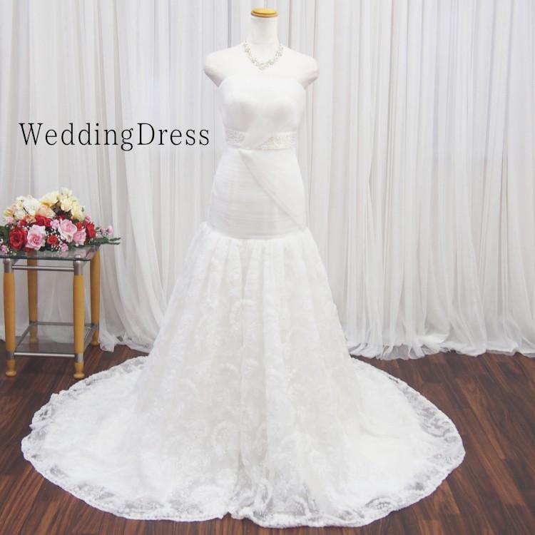 ウェディングドレス 白 結婚式 披露宴 オフホワイト ウエディングドレス ブライダル Aライン トレーン 二次会 演奏会 挙式 レース スパンコール Wd337 Wd337 T ブライトショッピング 通販 Yahoo ショッピング