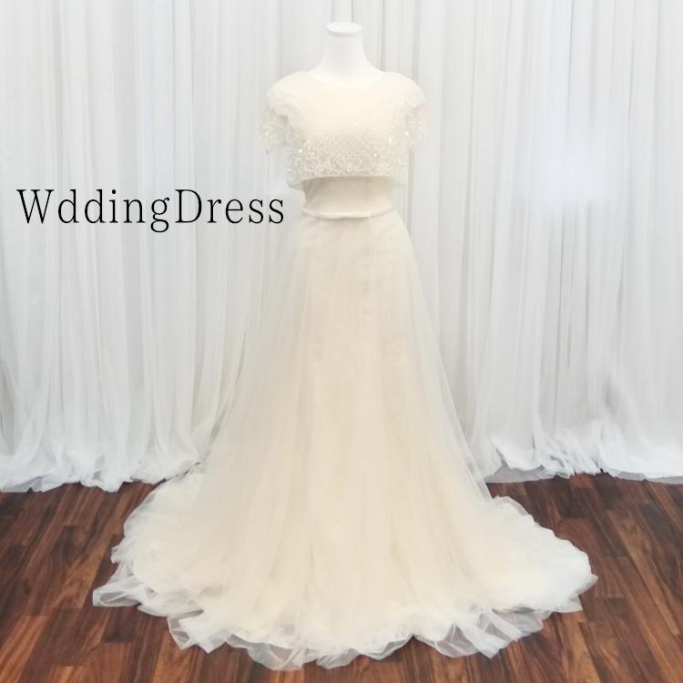 ウェディングドレス 結婚式 アイボリー オフホワイト ウエディングドレス トレーン ブライダル 二次会 演奏会 挙式 披露宴 ボレロ Wdiv Wdiv T ブライトショッピング 通販 Yahoo ショッピング