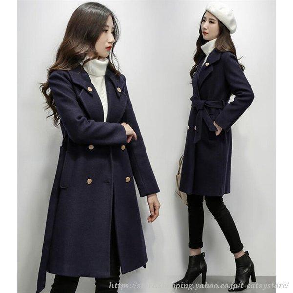 ロングコート レディース チェスターコート ラシャ 洋服 アウター オーバーコート 冬 トレンドコーデ セール 登場から人気沸騰