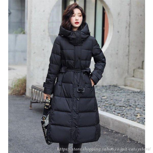 アウトレット 買取 ロングダウンコート レディース ロング丈 フード ダウン 70 冬 暖かい 防寒服 市場 Www Superavila Com