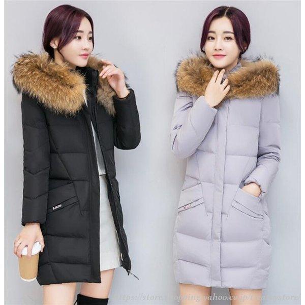 安い 通販 ダウンジャケット レディース ダウンコート スリム ロング 可愛い ファー フード アウター 冬 防寒服 着痩せ 純正超特価 Www Superavila Com