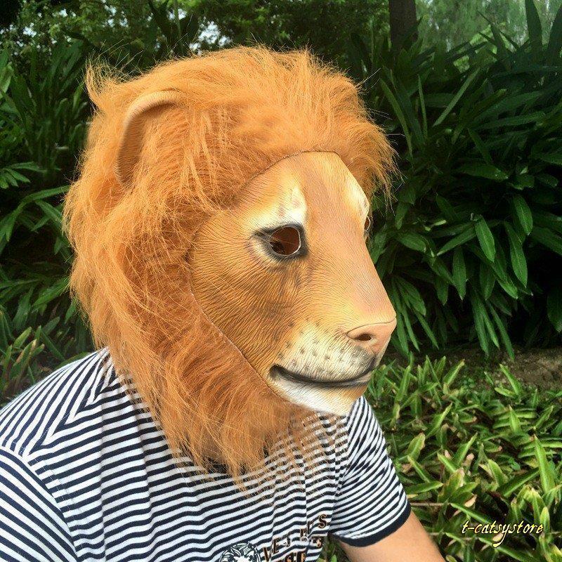 アニマル マスク かぶりもの 被り物 お面 ライオン 動物 パーティー 仮装 変装 なりきりマスク Ln Cos Tーcats Yストア 通販 Yahoo ショッピング
