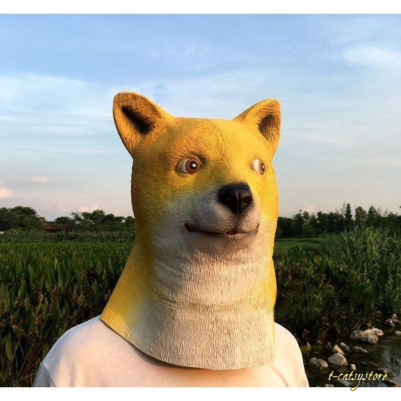 60 Off 被り物 フルヘッドマスク 仮面 お面 コスチューム 犬 秋田犬 イヌ 動物 仮装 変装 イベント パーティー 舞台小道具 Materialworldblog Com
