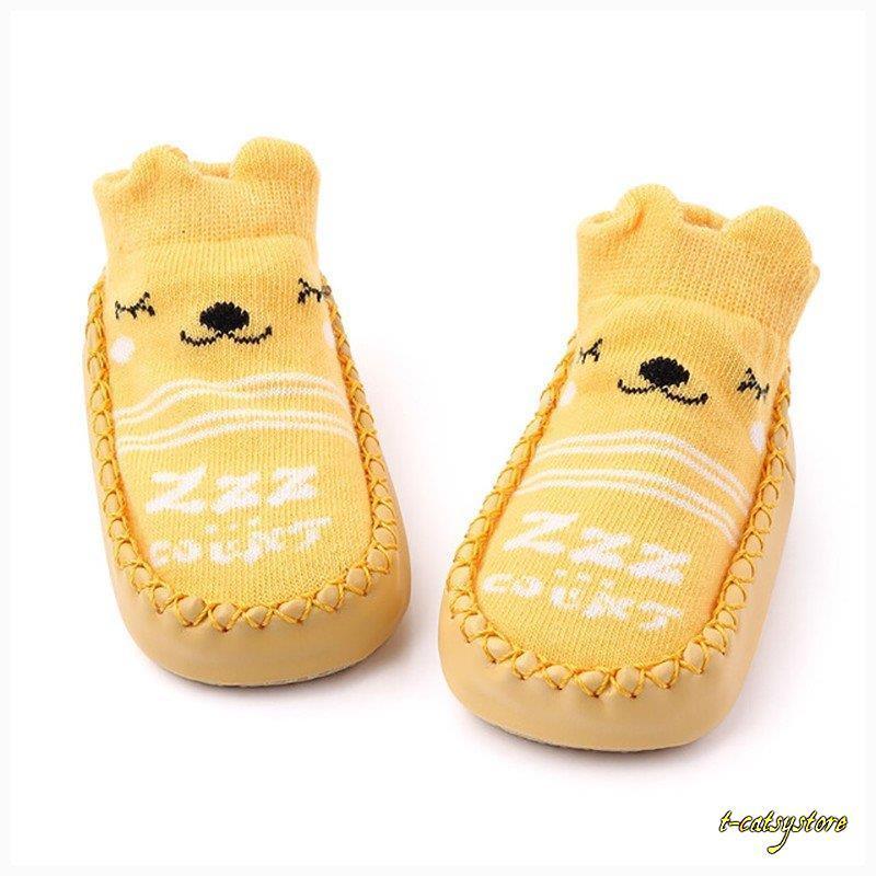 ベビー キッズ ベビーシューズ 子ども靴 ソックスシューズ 靴下風 紐なし 履きやすい 動物 アニマル イラスト かわいい ソフト お出かけ 散歩 春 Ln Kutu T Catsystore Tーcats Yストア 通販 Yahoo ショッピング
