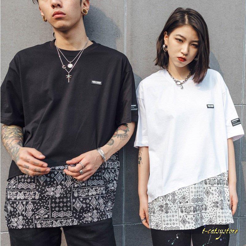 カップル ペアtシャツ 半袖 ペアルック お揃い 服 春 夏 ビックシルエットカップルルック Tシャツ 韓国ファッション デート Ln Mmm8 T Catsystore Tーcats Yストア 通販 Yahoo ショッピング