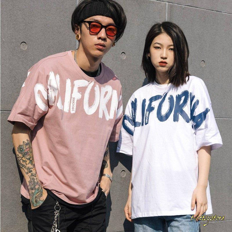 カップル ペアtシャツ 半袖 ペアルック お揃い 服 春 夏 ビックシルエットカップルルック Tシャツ 韓国ファッション デート Ln Mmm9 T Catsystore Tーcats Yストア 通販 Yahoo ショッピング
