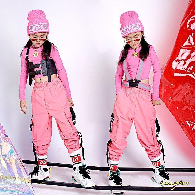 ピンク キッズ ダンス衣装 ヒップホップ HIPHOP チア チアガール セットアップ ダンスシャツ ダンスパンツ 子供 ガールズ ジャズダンス ステージ衣装 練習着 メーカー再生品 ピンク キッズ ダンス衣装 ヒップホップ HIPHOP チア チアガール セットアップ ダンスシャツ ダンスパンツ 子供 ガールズ ジャズダンス ステージ衣装 練習着 メーカー再生品