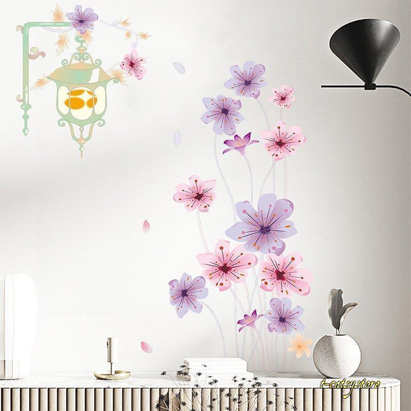 ウォールステッカー 壁紙シール Diy 模様替え 飾り デコレーション 室内装飾 防水 可愛い 花 フラワー ランプ インテリア雑貨 貼り付け簡単 Lna Zak T Catsystore Tーcats Yストア 通販 Yahoo ショッピング