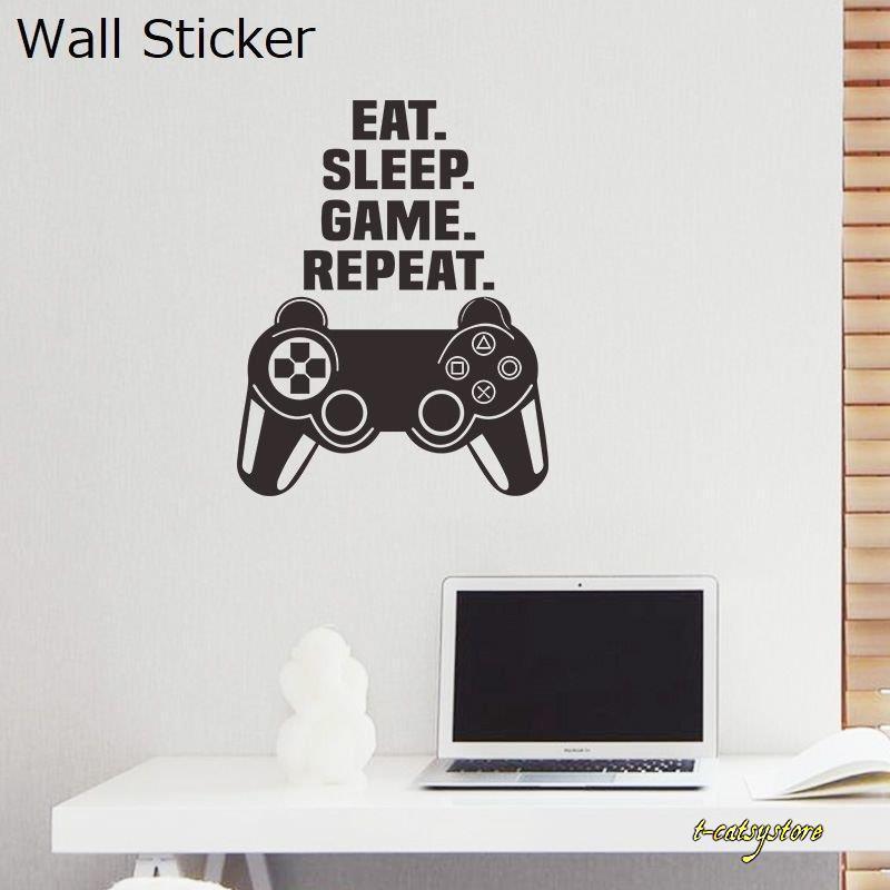 ウォールステッカー 壁紙シール 模様替え 飾り デコレーション 室内装飾 防水 ゲーム Game コントローラー ロゴ 子供部屋 Diy インテリア雑 Ln20211028a Zak 96028 T Catsystore Tーcats Yストア 通販 Yahoo ショッピング