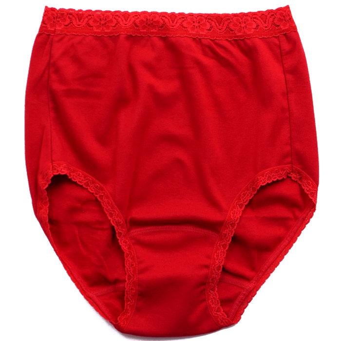 赤パンツ 赤いパンツ ショーツ 綿100% レディース 深履き 深ばき