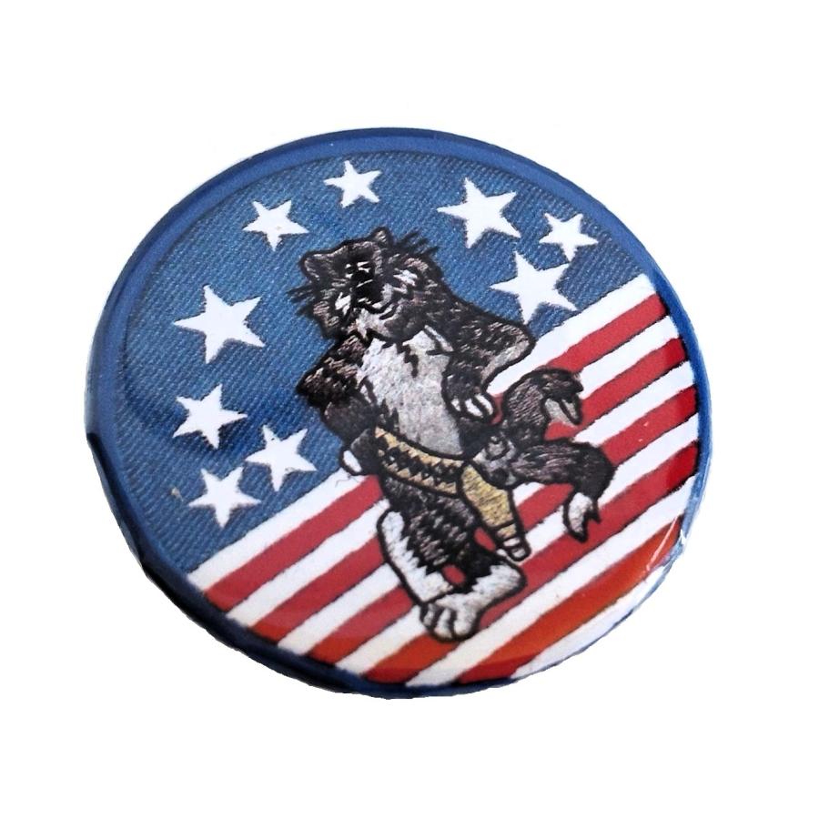 ミリタリーバッジ F-14 トムキャット マスコット 32mm U.S.NAVY : T