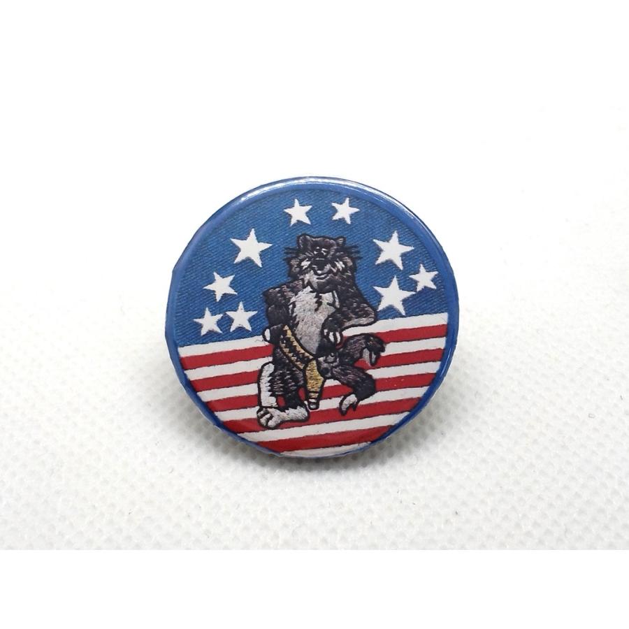 ミリタリーバッジ F-14 トムキャット マスコット 32mm U.S.NAVY : T
