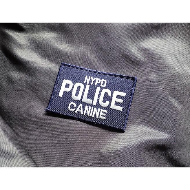 ニューヨーク市警 NYPD K9 ポリス パッチ ミリタリー ワッペン : T